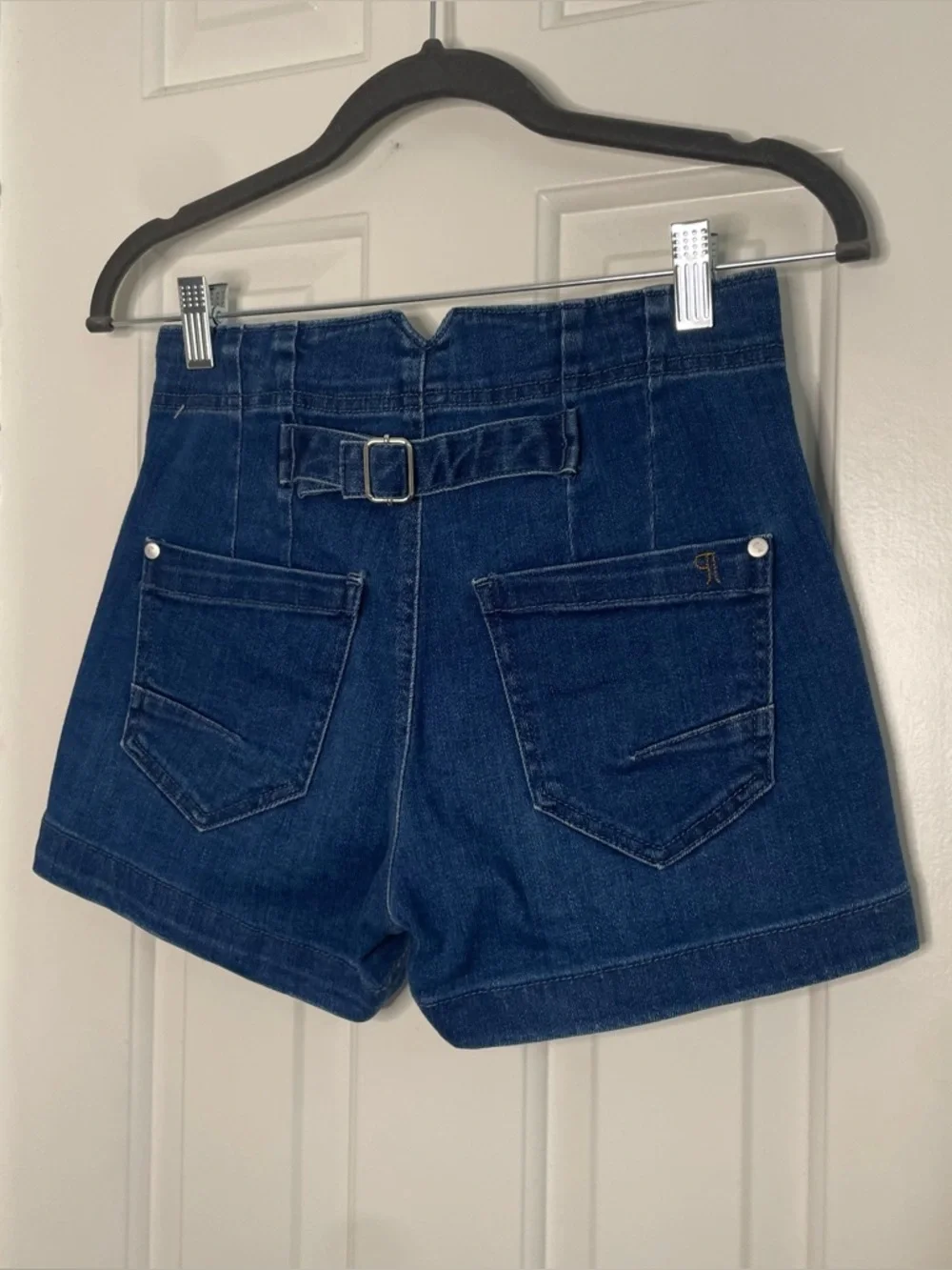 Anthropologie Pilcro The Kit High Rise Utility Denim Shorys Size 25 - Picture 8 of 15